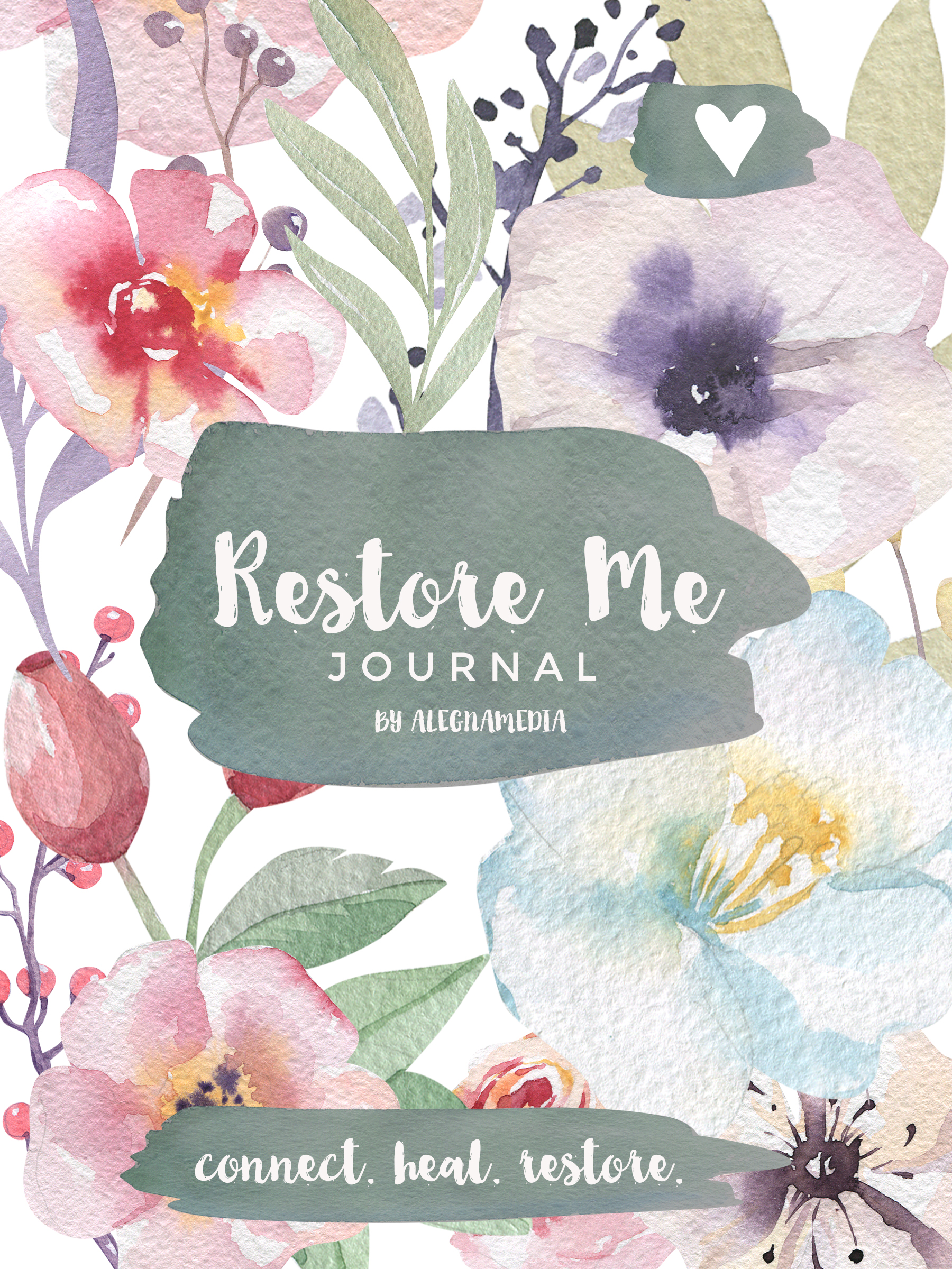 The Restore Me Journal by ALEGNAMEDIA AND CONNECTED WOMAN MAGAZINE